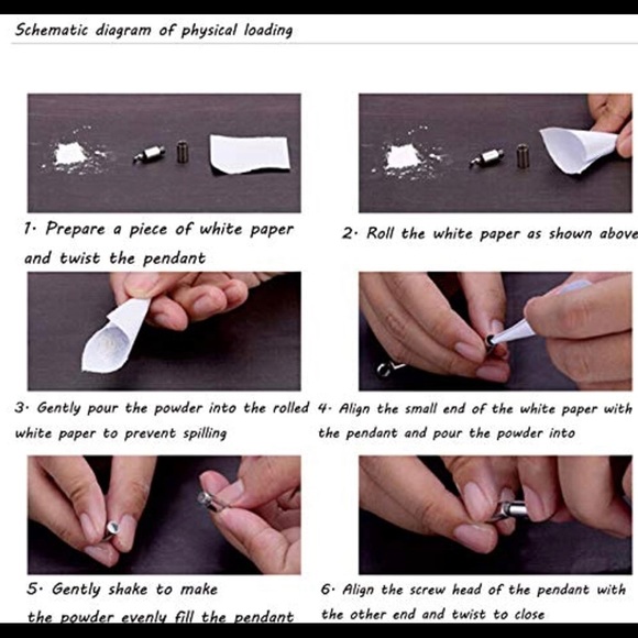 Urn Necklaces for Ashes in My Heart Flower Pendant Memory Locket Necklace - Picture 5 of 5